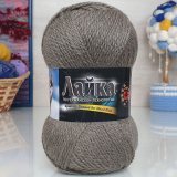 Пряжа Color City ЛАЙКА 508 серо-бежевый (5 мотков)