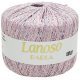 Пряжа Lanoso PARLA 3151 бл.розовый с серебром (6 мотков)