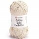 Пряжа Yarnart COTTON GOLD PAILLETTES 7104 св.бежевый (5 мотков)