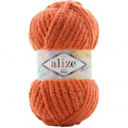 Пряжа Alize SOFTY MEGA 691 терракот (5 мотков)