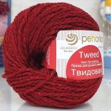 Пряжа Пехорка ТВИДОВАЯ 1615 барбарис (10 мотков)