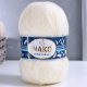 Пряжа Nako MOHAIR DELICATE 256-6103 молочный (5 мотков)