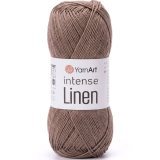Пряжа Yarnart INTENSE LINEN 4118 кофейный (10 мотков)