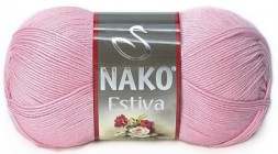 Пряжа Nako ESTIVA 4857 св.розовый