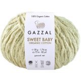 Пряжа Gazzal SWEET BABY ORGANIC COTTON 2605 фисташка (5 мотков)