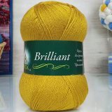Пряжа Vita BRILLIANT 09 горчичный (5 мотков)