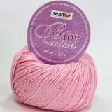 Пряжа Seam BABY COTTON 4322 яр.розовый (5 мотков)