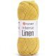 Пряжа Yarnart INTENSE LINEN 4119 горчичный (10 мотков)