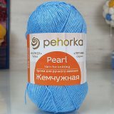 Пряжа Пехорка ЖЕМЧУЖНАЯ 15 т.голубой (5 мотков)