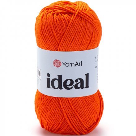 Пряжа Yarnart IDEAL 242 яр.оранж (5 мотков)