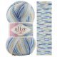 Пряжа Alize HAPPY BABY NEW MULTI COLORS 53001 принт (5 мотков)
