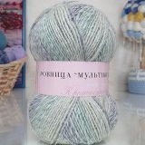 Пряжа Пехорка РОВНИЦА МУЛЬТИКОЛОРОВАЯ 1621 зимний лес (5 мотков)
