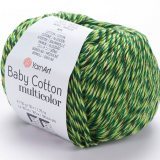 Пряжа Yarnart BABY COTTON MULTICOLOR 5207 меланж (5 мотков)