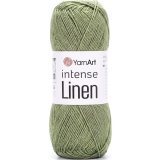 Пряжа Yarnart INTENSE LINEN 4121 сухая трава (10 мотков)