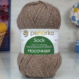 Пряжа Пехорка НОСОЧНАЯ 165 т.бежевый (10 мотков)