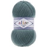 Пряжа Alize LANAGOLD 800 386 лазурный (5 мотков)