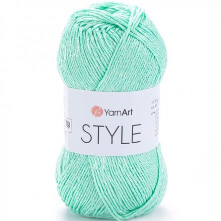 Пряжа Yarnart STYLE 659 мята (5 мотков)