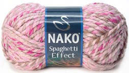 Пряжа Nako SPAGHETTI EFFECT 7822 розовый