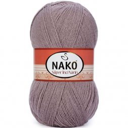 Пряжа Nako SUPER INCI NARIN 10155 виноград сок (5 мотков)