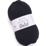 Пряжа Yarnart FORZA SOLID 4621 черный (5 мотков)