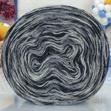 Пряжа Рассказовская АНГОРКА МЕЛАНЖ 22 черн/джинс/пепел (2 мотка)