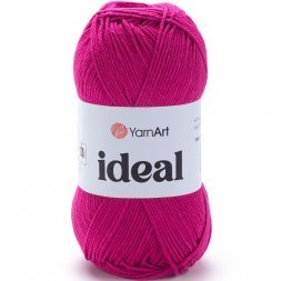 Пряжа Yarnart IDEAL 243 мальва (5 мотков)