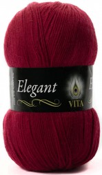 Пряжа Vita ELEGANT 2068 красная ягода