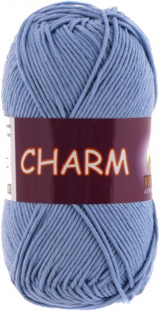 Пряжа Vita cotton CHARM 4177 лазурь