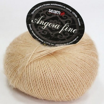 Пряжа Seam ANGORA FINE 141118 теплый песок (2 мотка)