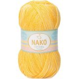 Пряжа Nako ELIT BABY MUARE 31768 канарейка (5 мотков)