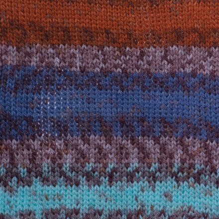 Пряжа Yarnart CRAZY COLOR 175 джинс/терракот (5 мотков)