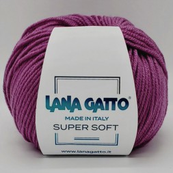 Пряжа Lana Gatto SUPER SOFT 13333 роза