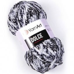 Пряжа Yarnart DOLCE 801 принт (5 мотков)