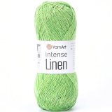 Пряжа Yarnart INTENSE LINEN 4125 салатовый (10 мотков)