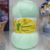 Пряжа Камтекс МАЛЫШОК 167 св.салат (5 мотков)