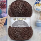 Пряжа Пехорка РОВНИЦА МУЛЬТИКОЛОРОВАЯ 1624 шоколадный фондан (5 мотков)