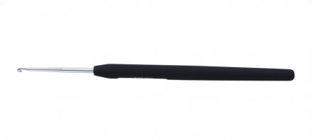 Крючок KnitPro Steel кружевной с ручкой 1.0