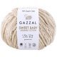 Пряжа Gazzal SWEET BABY ORGANIC COTTON 2612 бежевый (5 мотков)