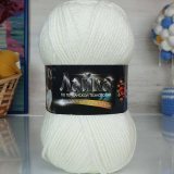 Пряжа Color City ЛАЙКА 250 2002 молочный (10 мотков)