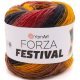 Пряжа Yarnart FORZA FESTIVAL 2908 принт (4 мотка)