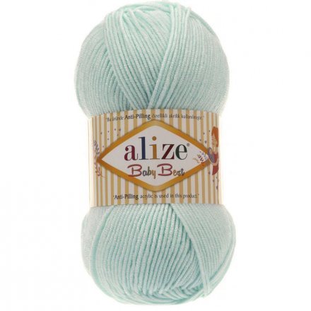 Пряжа Alize BABY BEST 19 мята (5 мотков)
