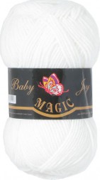 Пряжа Magic BABY JOY 5701 белый