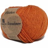 Пряжа Bertagna Filati ECOCASHMERE 402 мандарин (2 мотка)