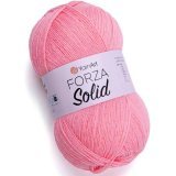 Пряжа Yarnart FORZA SOLID 4635 розовый (5 мотков)