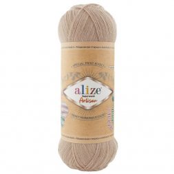 Пряжа Alize SUPERWASH ARTISAN 431 бежевый (5 мотков)