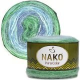 Пряжа Nako PERU COLOR 32829 принт (4 мотка)