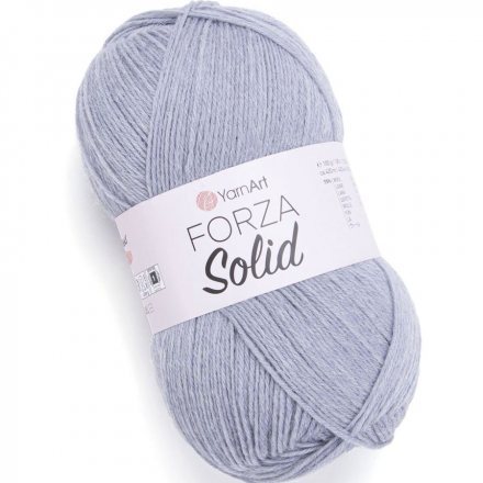 Пряжа Yarnart FORZA SOLID 4613 серо-голубой (5 мотков)