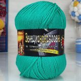 Пряжа Color City ВЕНЕЦИАНСКАЯ ОСЕНЬ 2402 нефрит (5 мотков)