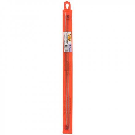 Спицы прямые сталь Visantia 35 см, № 2.5