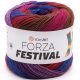 Пряжа Yarnart FORZA FESTIVAL 2911 принт (4 мотка)